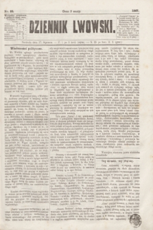 Dziennik Lwowski. [R.1], nr 23 (27 stycznia 1867)