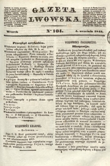 Gazeta Lwowska. 1843, nr 104