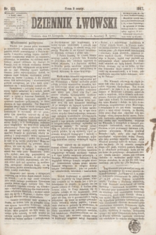 Dziennik Lwowski. [R.1], nr 183 (10 listopada 1867)