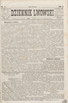 Dziennik Lwowski. R.2, nr 4 (5 stycznia 1868)