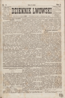 Dziennik Lwowski. R.2, nr 17 (22 stycznia 1868)