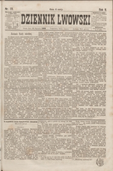 Dziennik Lwowski. R.2, nr 23 (29 stycznia 1868)