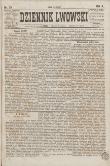 Dziennik Lwowski. R.2, nr 25 (31 stycznia 1868)