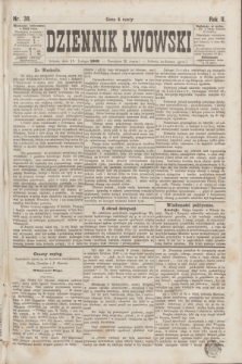 Dziennik Lwowski. R.2, nr 38 (15 lutego 1868)
