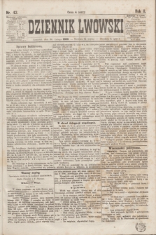 Dziennik Lwowski. R.2, nr 42 (20 lutego 1868)