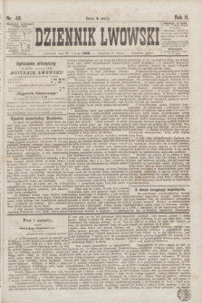 Dziennik Lwowski. R.2, nr 48 (27 lutego 1868)