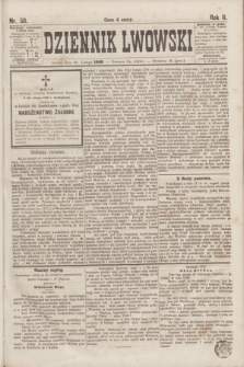 Dziennik Lwowski. R.2, nr 50 (29 lutego 1868)