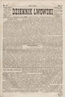 Dziennik Lwowski. R.2, nr 57 (8 marca 1868)