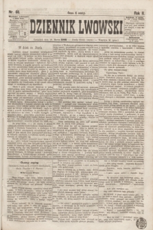 Dziennik Lwowski. R.2, nr 66 (19 marca 1868)