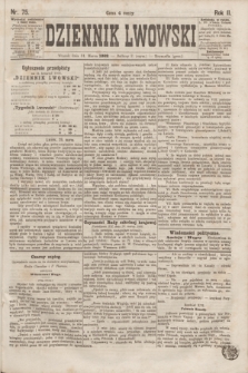 Dziennik Lwowski. R.2, nr 75 (31 marca 1868)