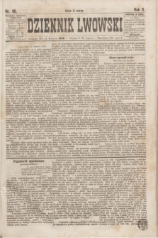 Dziennik Lwowski. R.2, nr 86 (12 kwietnia 1868)