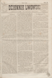 Dziennik Lwowski. R.2, nr 121 (26 maja 1868)