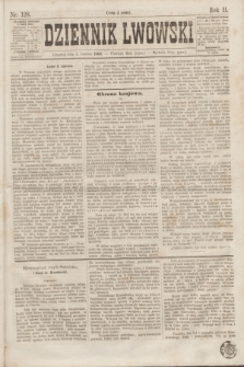 Dziennik Lwowski. R.2, nr 128 (4 czerwca 1868)