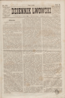 Dziennik Lwowski. R.2, nr 134 (11 czerwca 1868)