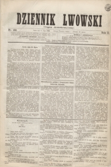 Dziennik Lwowski : Organ demokratyczny. R.2, nr 163 (17 lipca 1868)