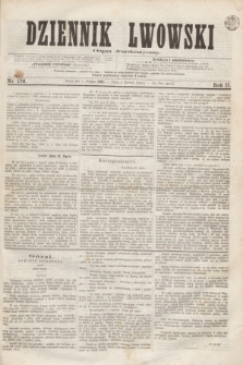 Dziennik Lwowski : Organ demokratyczny. R.2, nr 176 (1 sierpnia 1868)