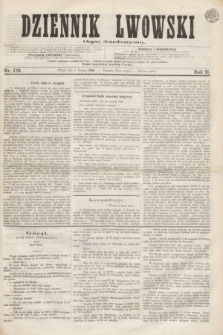 Dziennik Lwowski : Organ demokratyczny. R.2, nr 178 (4 sierpnia 1868)