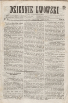 Dziennik Lwowski : organ demokratyczny. R.3, nr 49 (2 marca 1869)