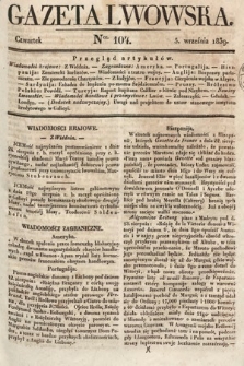 Gazeta Lwowska. 1839, nr 104