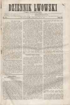 Dziennik Lwowski : organ demokratyczny. R.3, nr 117 (21 maja 1869)