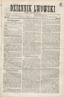Dziennik Lwowski : organ demokratyczny. R.3, nr 148 (26 czerwca 1869)