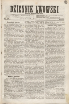 Dziennik Lwowski : organ demokratyczny. R.3, nr 149 (27 czerwca 1869)