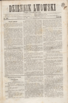 Dziennik Lwowski : organ demokratyczny. R.3, nr 166 (15 lipca 1869)