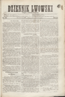Dziennik Lwowski : organ demokratyczny. R.3, nr 175 (24 lipca 1869)