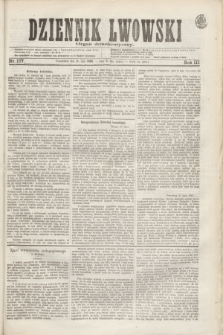Dziennik Lwowski : organ demokratyczny. R.3, nr 177 (26 lipca 1869)