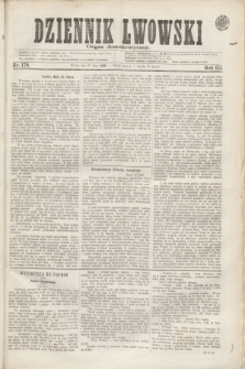 Dziennik Lwowski : organ demokratyczny. R.3, nr 178 (27 lipca 1869)