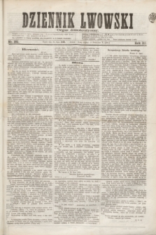 Dziennik Lwowski : organ demokratyczny. R.3, nr 181 (30 lipca 1869)