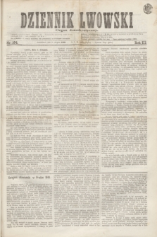 Dziennik Lwowski : organ demokratyczny. R.3, nr 184 (2 sierpnia 1869)