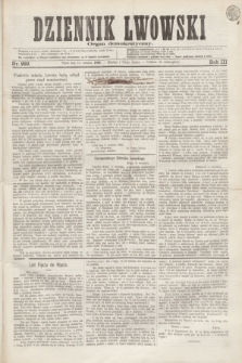Dziennik Lwowski : organ demokratyczny. R.3, nr 222 (10 września 1869)
