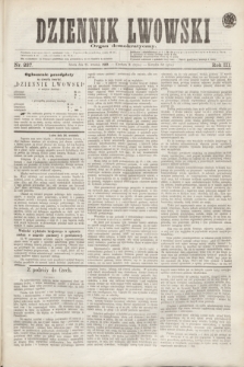 Dziennik Lwowski : organ demokratyczny. R.3, nr 237 (25 września 1869)