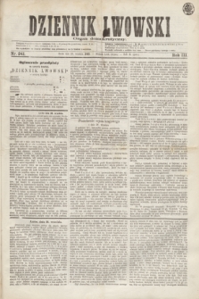 Dziennik Lwowski : organ demokratyczny. R.3, nr 241 (29 września 1869)