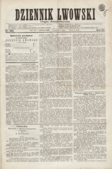 Dziennik Lwowski : organ demokratyczny. R.3, nr 242 (1 października 1869)
