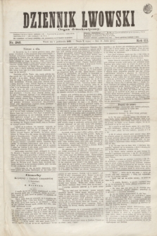Dziennik Lwowski : organ demokratyczny. R.3, nr 246 (5 października 1869)