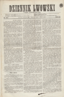 Dziennik Lwowski : organ demokratyczny. R.3, nr 247 (6 października 1869)