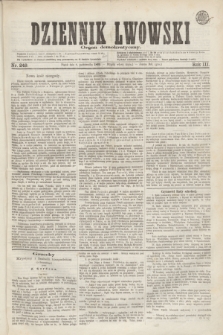 Dziennik Lwowski : organ demokratyczny. R.3, nr 249 (8 października 1869)