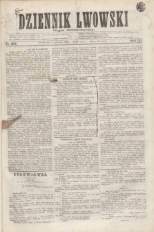 Dziennik Lwowski : organ demokratyczny. R.3, nr 255 (14 października 1869)