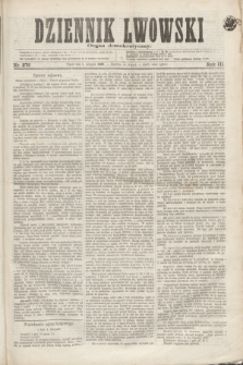 Dziennik Lwowski : organ demokratyczny. R.3, nr 276 (5 listopada 1869)