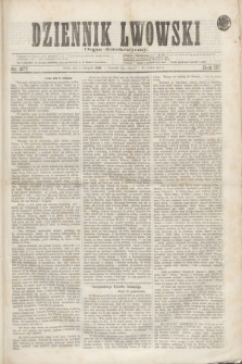 Dziennik Lwowski : organ demokratyczny. R.3, nr 277 (6 listopada 1869)