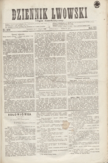 Dziennik Lwowski : organ demokratyczny. R.3, nr 279 (8 listopada 1869)