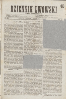 Dziennik Lwowski : organ demokratyczny. R.3, nr 286 (15 listopada 1869)