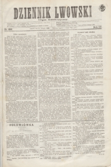 Dziennik Lwowski : organ demokratyczny. R.3, nr 296 (25 listopada 1869)