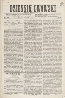 Dziennik Lwowski : organ demokratyczny. R.3, nr 301 (30 listopada 1869)