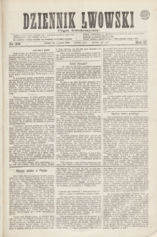 Dziennik Lwowski : organ demokratyczny. R.3, nr 306 (5 grudnia 1869)