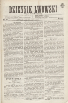 Dziennik Lwowski : organ demokratyczny. R.3, nr 307 (6 grudnia 1869)