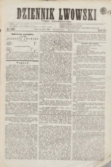 Dziennik Lwowski : organ demokratyczny. R.3, nr 326 (28 grudnia 1869)