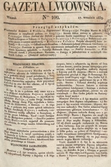 Gazeta Lwowska. 1839, nr 109